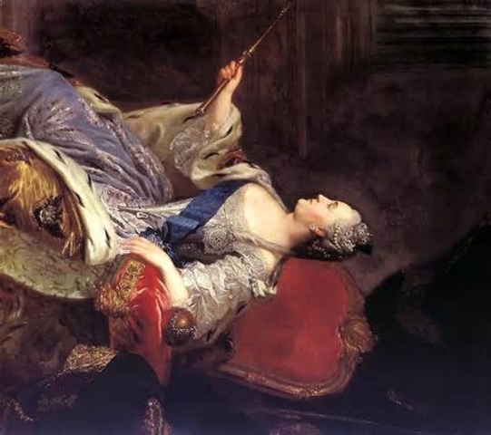Catherine II dies.