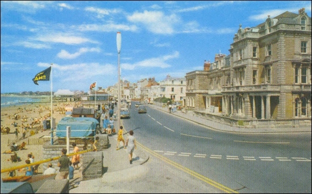 Burnham seafront construction