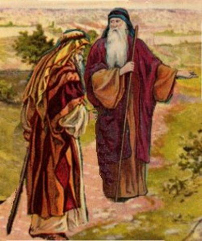 Abraham sent a servant to find a wife for Isaac