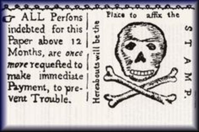 Stamp act of 1765