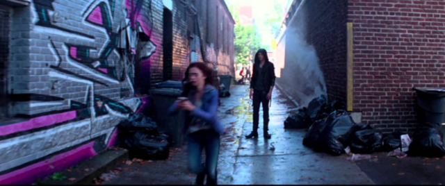 Clary gets attacked by demon