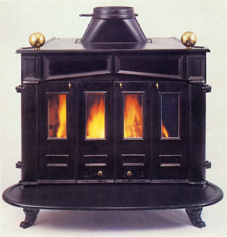 Franklin stove is advertised.