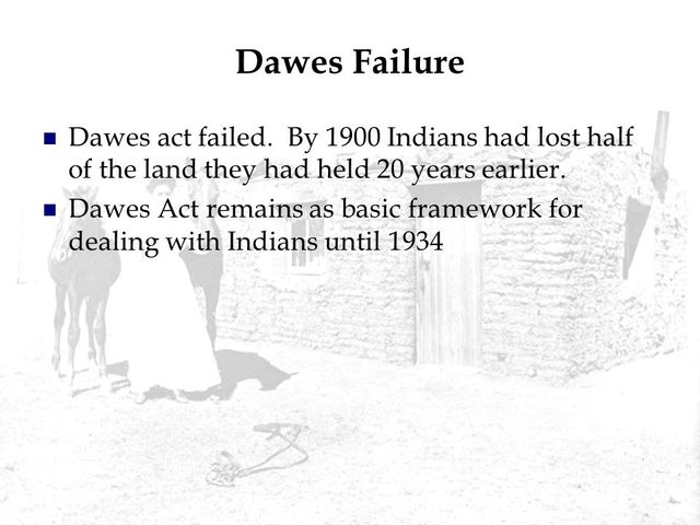 Allotment Ends, Challenges Remain