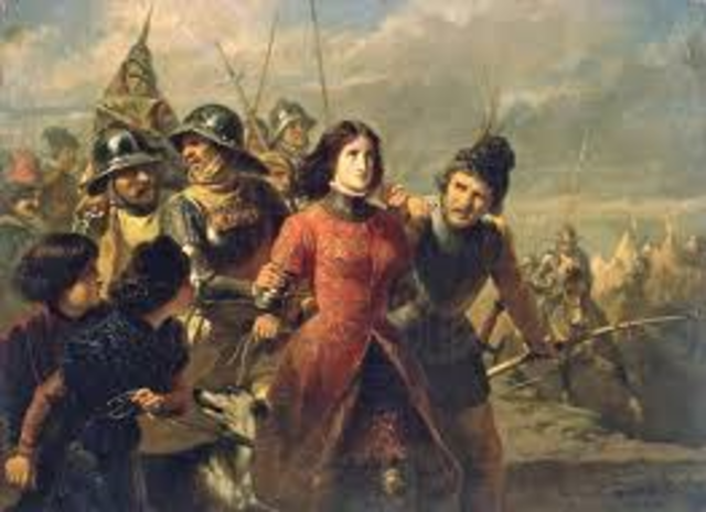 Joan of Arc is sold to the English by the Burgundians