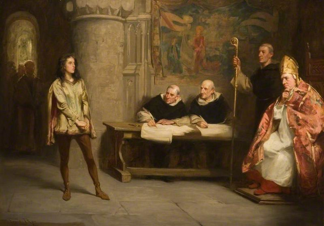 Joan of Arc's Trial for Heresy and Witchcraft Begins