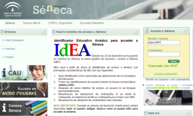 CALIFICACIONES EN SÉNECA