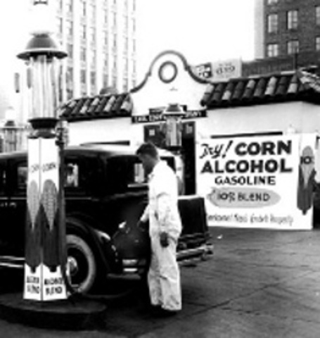 Alcohol Fuel Production Promoted to Combat the Great Depression