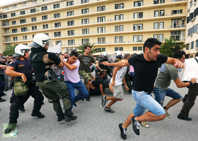 Running from the cops