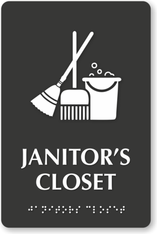 Old Janitor's Closet