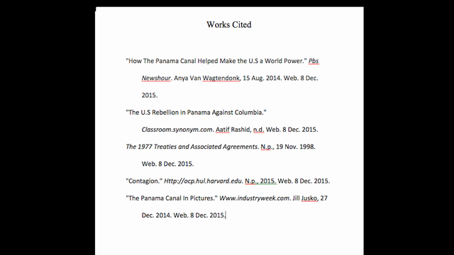 Works Cited