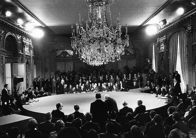 Peace Talks Begin in Paris