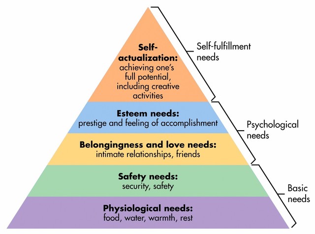 Abraham Maslow's Heirarchy of Needs