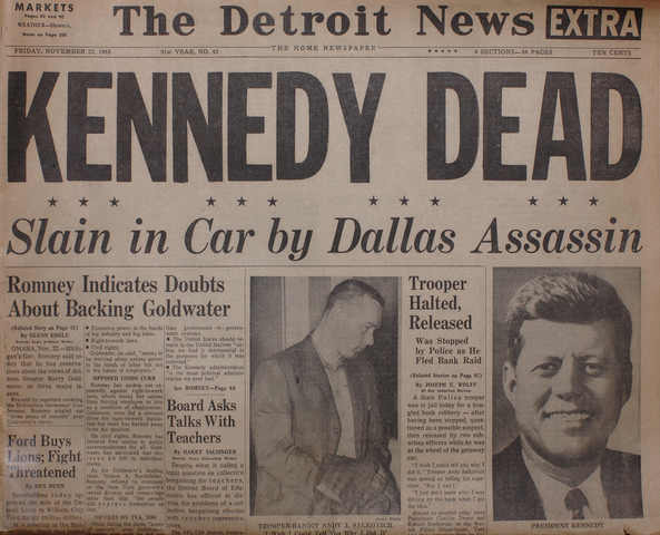 President Kennedy is Assassinated