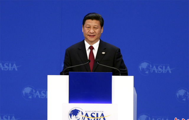President Xi delivered a speech about the Initiative in Boao Forum for Asia