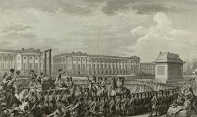Execution of Louis XVI (Fraqnce)