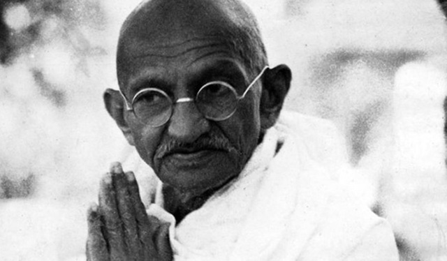 Gandhi was arrested for the first time