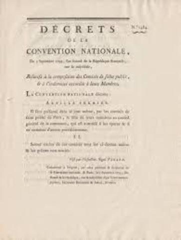 The May Decree was revoked