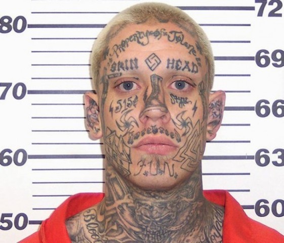 Tattoos associated with prisoners.