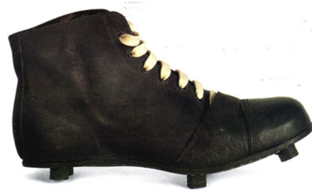 The First Soccer Cleat