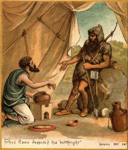 Essau sells his Birthright