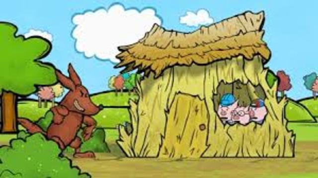 lkittle pig and wolf