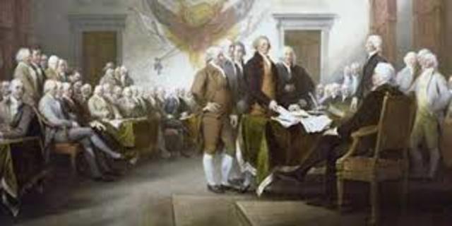 primo congresso continentale a Filadelfia