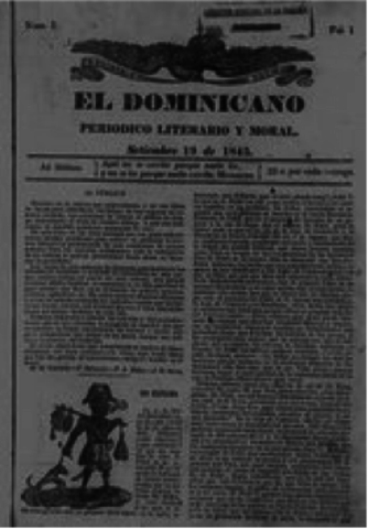 Nacimiento del Primer Periódico de la República
