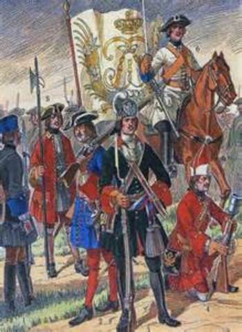 Russia declares war on Turkey.