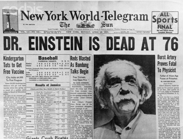 The Death of Albert Einstein