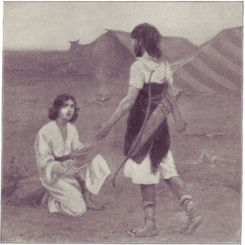 jacob takes esau's birth right