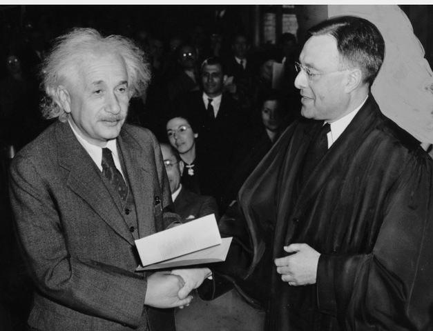 Einstein becomes an American citizen