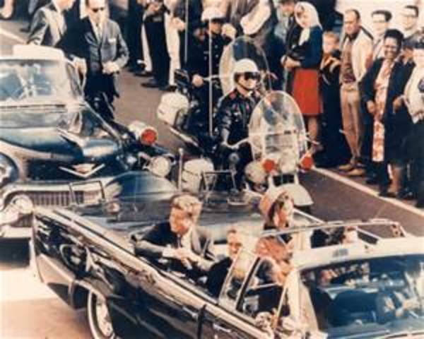 Kennedy was assassinated