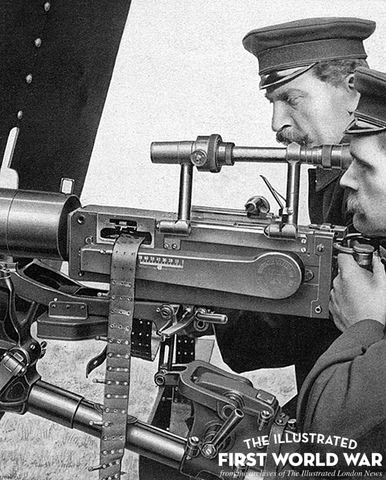 Machine guns in WW1