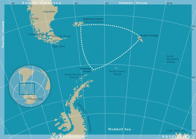 Heading to Antartica