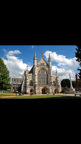 Completion of Winchester Cathedral