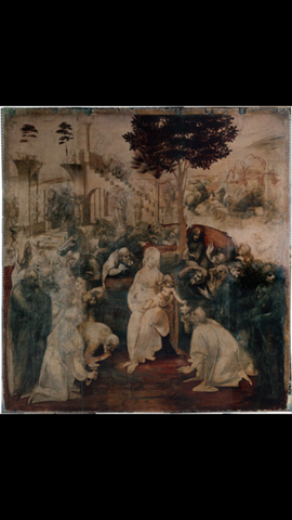 Leonardo and "Adoration of the Magi"