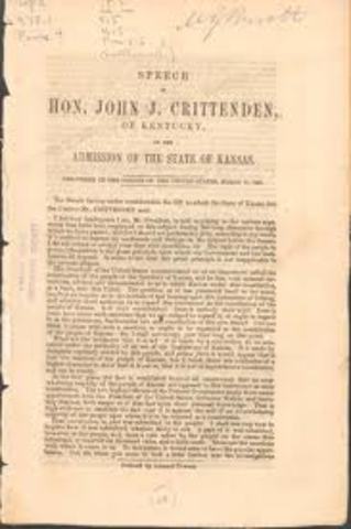 Lecompton Constitution rejected by Congress