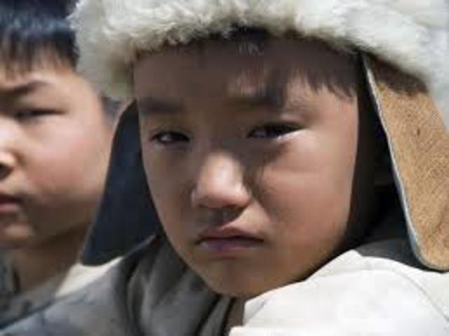 Temujin abondoned by fathers tribe