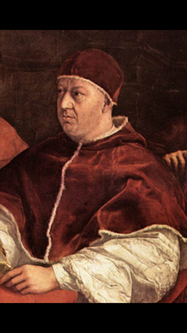 Leonardo and Pope Leo X