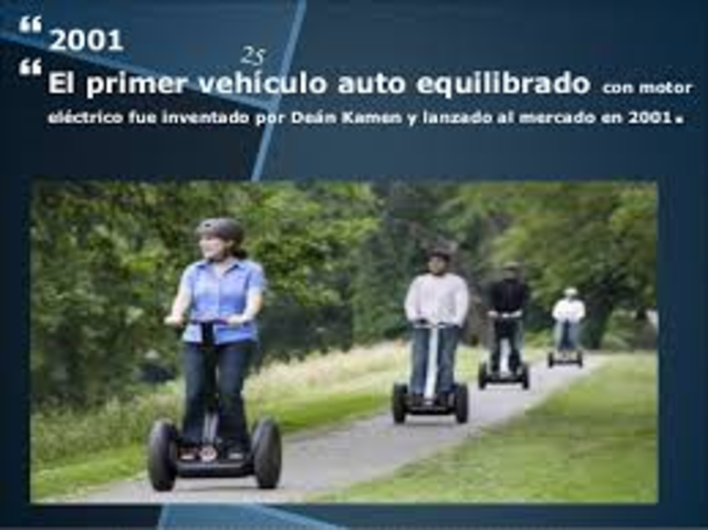 Año 2000 Primer vehículo auto equilibrdo