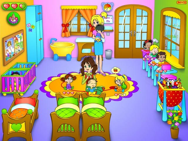 Первый день в садике