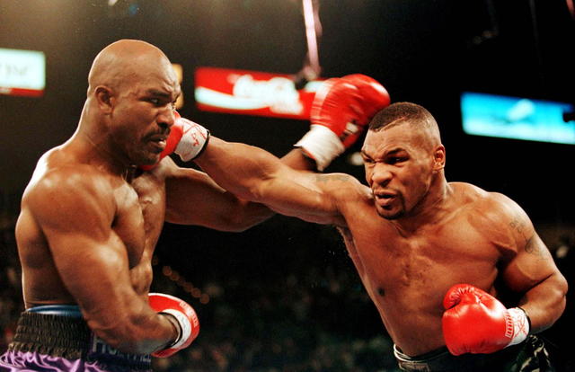 The exboxer Mike Tyson