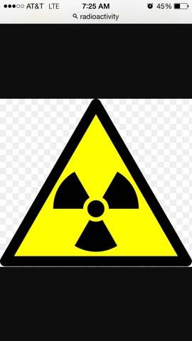 Radioactivity is mentioned