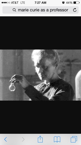 first woman professor