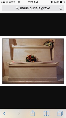 Marie Curies death