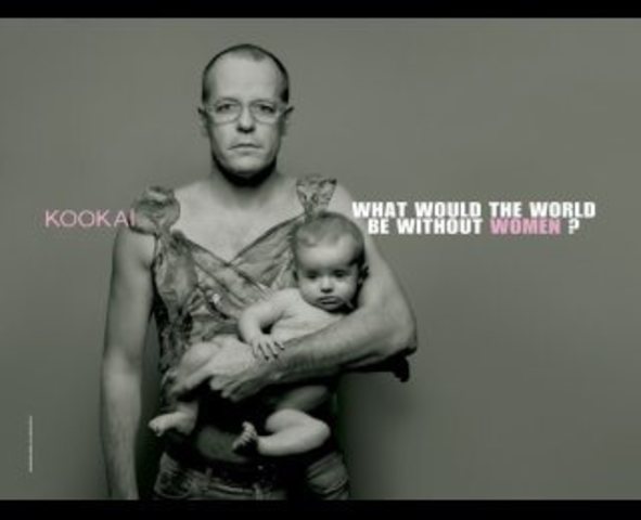 Father and Son Advertisement