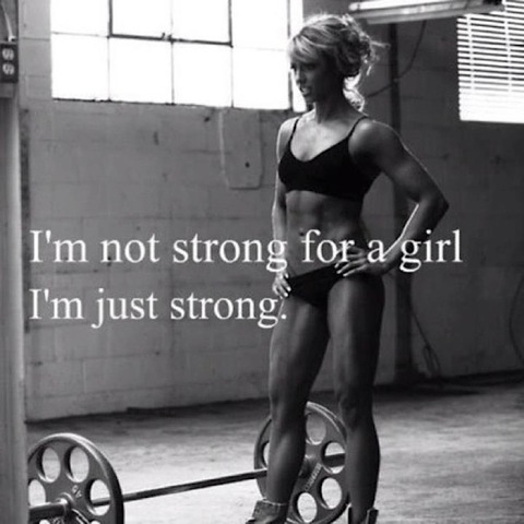Strong Women Advertisement