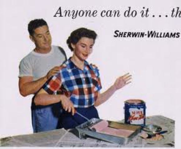 Male roles being handed down to females.