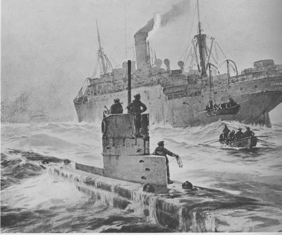 Germany resumes unrestricted submarine warfare