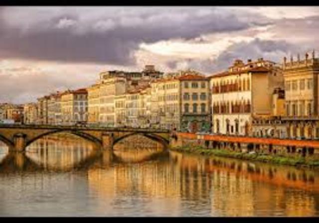 Passagem por Florença